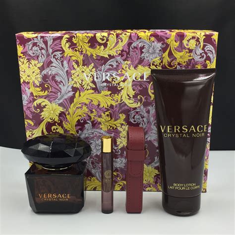 versace crystal noir gift set|versace crystal noir dupe.